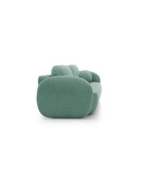 Sofa OLIO z funkcja spania i pojemnikiem TURKUSOWY ARAGON 75