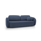 Sofa OLIO z funkcja spania i pojemnikiem NIEBIESKI ARAGON 79