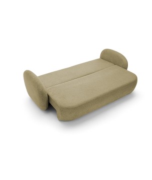 Sofa OLIO z funkcja spania i pojemnikiem OLIWKOWY ARAGON 35