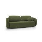 Sofa OLIO z funkcja spania i pojemnikiem ZIELONY ARAGON 39
