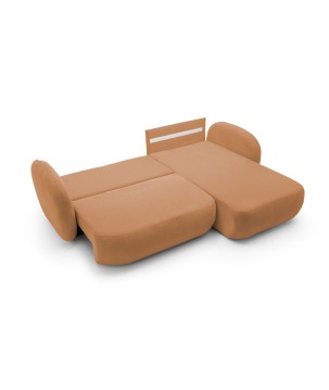 Narożnik OLIO Prawostronny w tkaninie Aragon 56