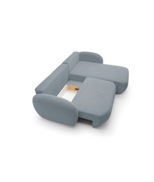 Narożnik OLIO Prawostronny w tkaninie Aragon 72