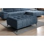 Pufa PALLADIO w kolorze NIEBIESKIM w tkaninie PALLADIUM WERSAL
