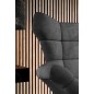 Fotel SENSI Relax obrotowy 360° z funkcją bujania w tkaninie Solar 96