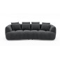 SOFA Kanapa BESSO wolnostojąca w tkaninie ARTICO 07