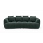 SOFA Kanapa BESSO wolnostojąca w tkaninie ARTICO 06