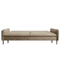 SOFA GLOSSY z funkcją spania i pojemnikiem,wolnostojąca w tkaninie APHRODITE 04 WERSAL