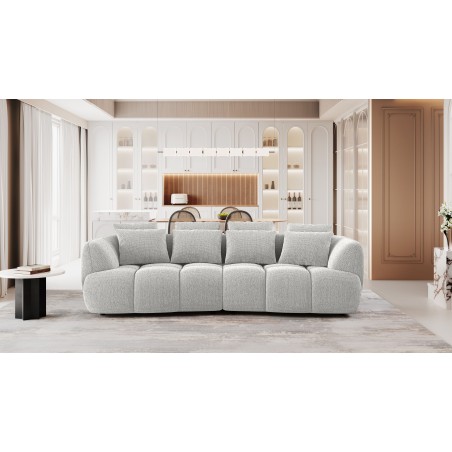 SOFA Kanapa BESSO wolnostojąca w tkaninie ARTICO 03