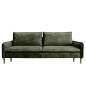 SOFA GLOSSY z funkcją spania i pojemnikiem,wolnostojąca w tkaninie APHRODITE 12 WERSAL