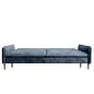 SOFA GLOSSY z funkcją spania i pojemnikiem,wolnostojąca w tkaninie APHRODITE 15 WERSAL