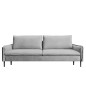 SOFA GLOSSY z funkcją spania i pojemnikiem,wolnostojąca w tkaninie APHRODITE 19 WERSAL