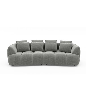 SOFA Kanapa BESSO wolnostojąca w tkaninie ARTICO 05