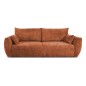 Sofa Kanapa SAPHIRE 3 osobowa wolnostojąca w tkaninie FLOW 09