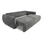 Sofa Kanapa SAPHIRE 3 osobowa wolnostojąca w tkaninie FLOW 21