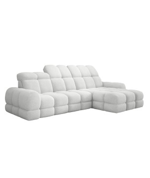Narożnik TOLLO MINI S Prawostronny Elektryczna regulacja Bubble 01 WERSAL
