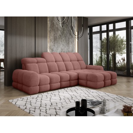 Narożnik TOLLO MINI S Prawostronny Elektryczna regulacja Bubble 09 WERSAL