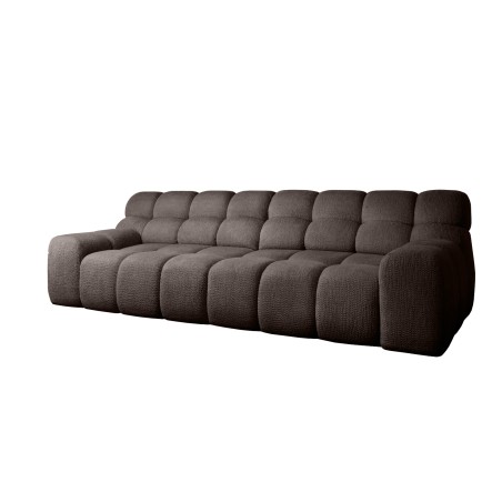Sofa Kanapa CAMPILE 4 osobowa z elektryczną regulacją siedziska wolnostojąca w tkaninie EDEN 08 WERSAL