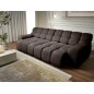 Sofa Kanapa CAMPILE 4 osobowa z elektryczną regulacją siedziska wolnostojąca w tkaninie EDEN 08 WERSAL