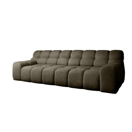 Sofa Kanapa CAMPILE 4 osobowa z elektryczną regulacją siedziska wolnostojąca w tkaninie EDEN 12 WERSAL