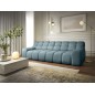 Sofa Kanapa CAMPILE 4 osobowa z elektryczną regulacją siedziska wolnostojąca w tkaninie EDEN 14 WERSAL