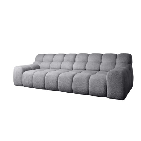 Sofa Kanapa CAMPILE 4 osobowa z elektryczną regulacją siedziska wolnostojąca w tkaninie EDEN 18 WERSAL