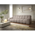 Sofa Kanapa CAMPILE 4 osobowa z elektryczną regulacją siedziska wolnostojąca w tkaninie EDEN 04 WERSAL
