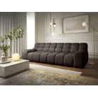 Sofa Kanapa CAMPILE 4 osobowa z elektryczną regulacją siedziska wolnostojąca w tkaninie EDEN 08 WERSAL