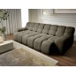 Sofa Kanapa CAMPILE 4 osobowa z elektryczną regulacją siedziska wolnostojąca w tkaninie EDEN 12 WERSAL