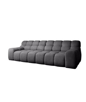 Sofa Kanapa CAMPILE 4 osobowa z elektryczną regulacją siedziska wolnostojąca w tkaninie EDEN 19 WERSAL