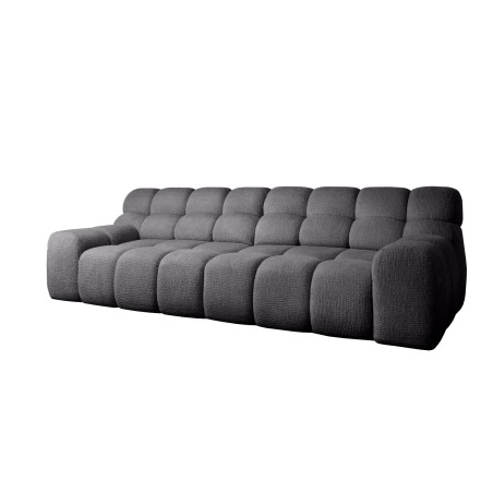 Sofa Kanapa CAMPILE 4 osobowa z elektryczną regulacją siedziska wolnostojąca w tkaninie EDEN 19 WERSAL