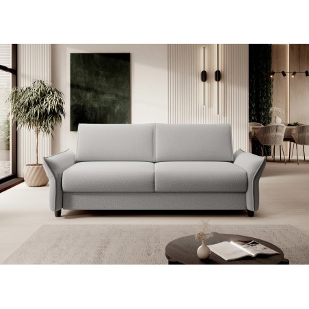 Sofa Kanapa CANTO 3 osobowa z funkcją spania wolnostojąca w tkaninie WERSAL