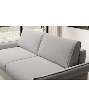 Sofa Kanapa CANTO 2 osobowa z funkcją spania wolnostojąca w tkaninie WERSAL