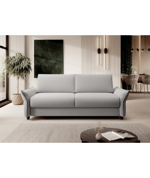 Sofa Kanapa CANTO 3 osobowa z funkcją spania wolnostojąca w tkaninie WERSAL