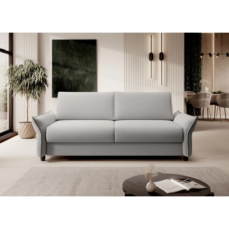 Sofa Kanapa CANTO 3 osobowa z funkcją spania wolnostojąca w tkaninie WERSAL
