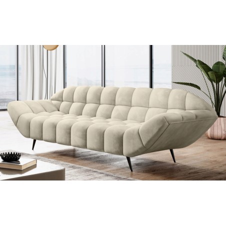 Sofa GAPPA 2 osobowa wolnostojąca w tkaninie MONOLITH 02 WERSAL