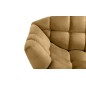 Sofa GAPPA 2 osobowa wolnostojąca w tkaninie MONOLITH 48 WERSAL