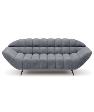 Sofa GAPPA 2 osobowa wolnostojąca w tkaninie MONOLITH 85 WERSAL