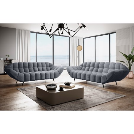 Sofa GAPPA 2 osobowa wolnostojąca w tkaninie MONOLITH 85 WERSAL