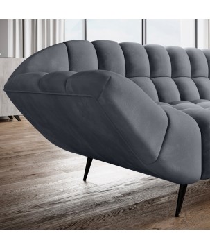 Sofa GAPPA 2 osobowa wolnostojąca w tkaninie MONOLITH 85 WERSAL