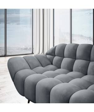 Sofa GAPPA 2 osobowa wolnostojąca w tkaninie MONOLITH 85 WERSAL