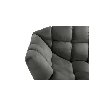 Sofa GAPPA 2 osobowa wolnostojąca w tkaninie MONOLITH 92 WERSAL