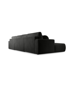 Narożnik VELO XL wolnostojący układ U z funkcją spania w tkaninie Coral 60 DomoHome