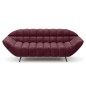 Sofa GAPPA 3 osobowa wolnostojąca w tkaninie MONOLITH 69 WERSAL