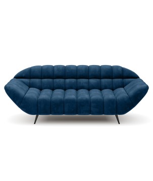Sofa GAPPA 3 osobowa wolnostojąca w tkaninie MONOLITH 77 WERSAL
