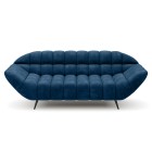 Sofa GAPPA 3 osobowa wolnostojąca w tkaninie MONOLITH 77 WERSAL