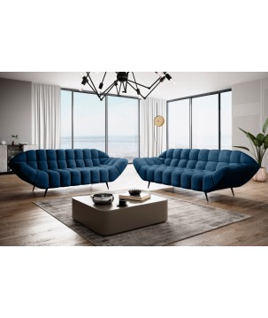 Sofa GAPPA 3 osobowa wolnostojąca w tkaninie MONOLITH 77 WERSAL