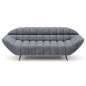 Sofa GAPPA 3 osobowa wolnostojąca w tkaninie MONOLITH 85 WERSAL