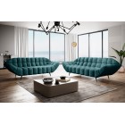 Sofa GAPPA 2 osobowa wolnostojąca w tkaninie MONOLITH 37 WERSAL