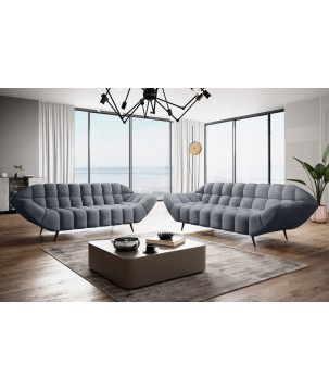 Sofa GAPPA 2 osobowa wolnostojąca w tkaninie MONOLITH 85 WERSAL