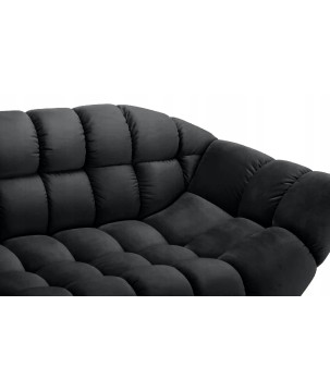 Sofa GAPPA 2 osobowa wolnostojąca w tkaninie MONOLITH 97 WERSAL